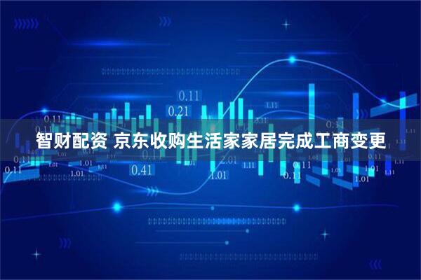 智财配资 京东收购生活家家居完成工商变更