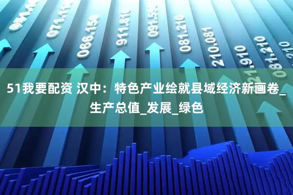 51我要配资 汉中：特色产业绘就县域经济新画卷_生产总值_发展_绿色