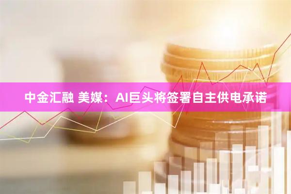 中金汇融 美媒：AI巨头将签署自主供电承诺